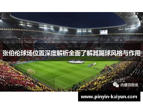 张伯伦球场位置深度解析全面了解其踢球风格与作用