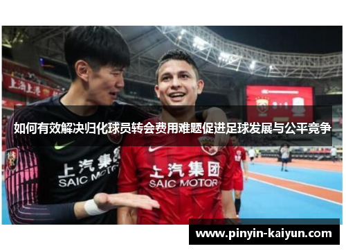 如何有效解决归化球员转会费用难题促进足球发展与公平竞争