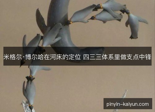 米格尔·博尔哈在河床的定位 四三三体系里做支点中锋